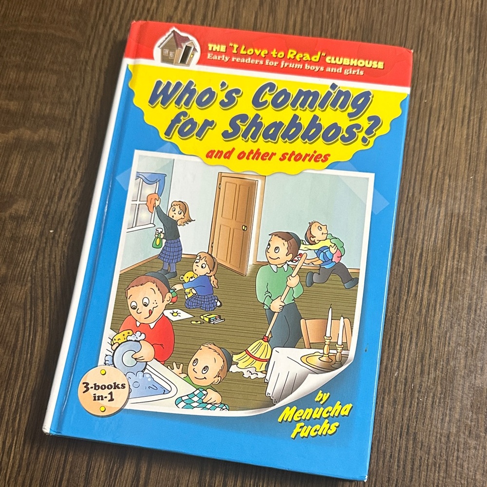 Who's Coming for Shabbos? Children's Book